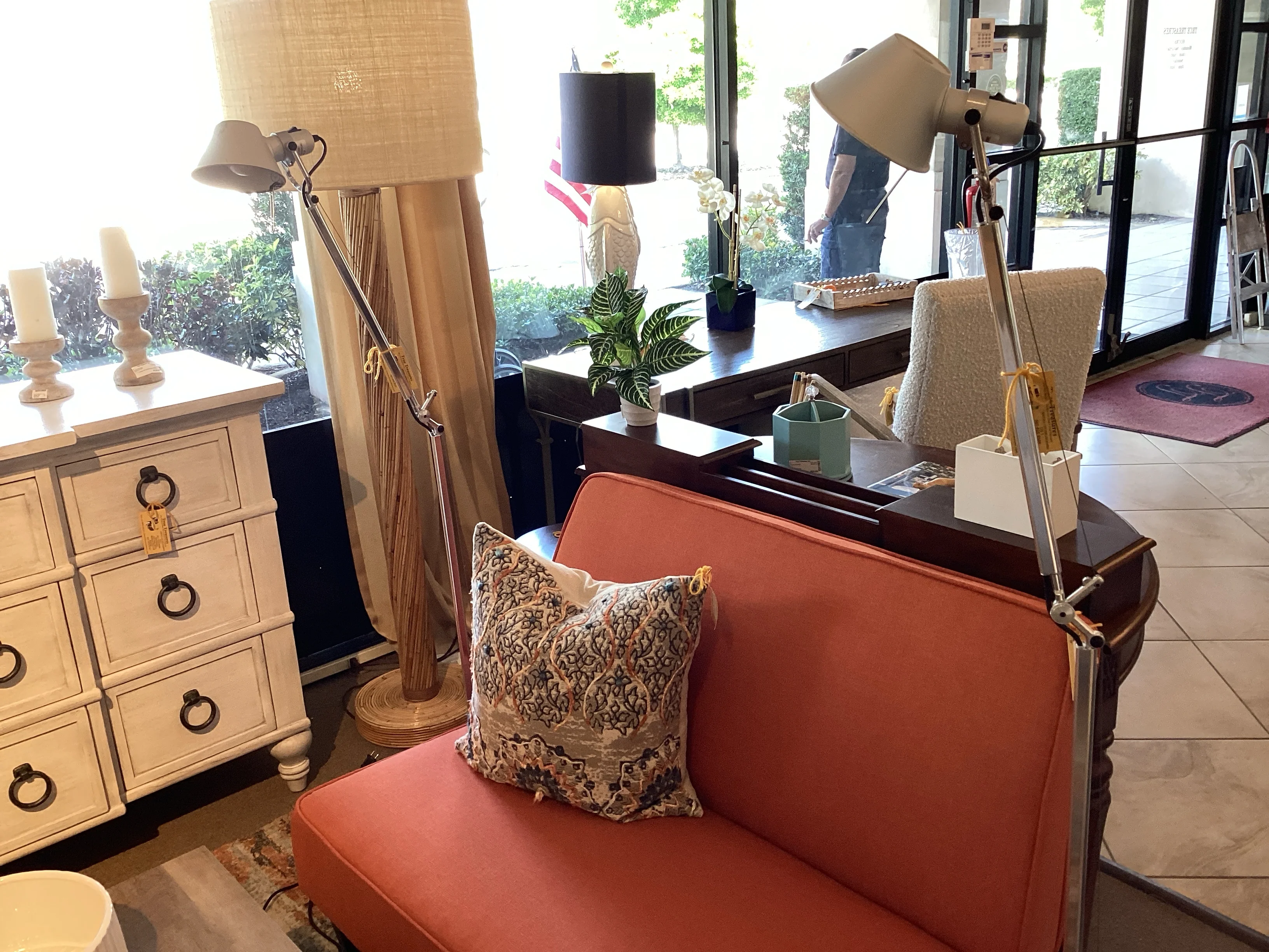 Artemide Pair Lamps