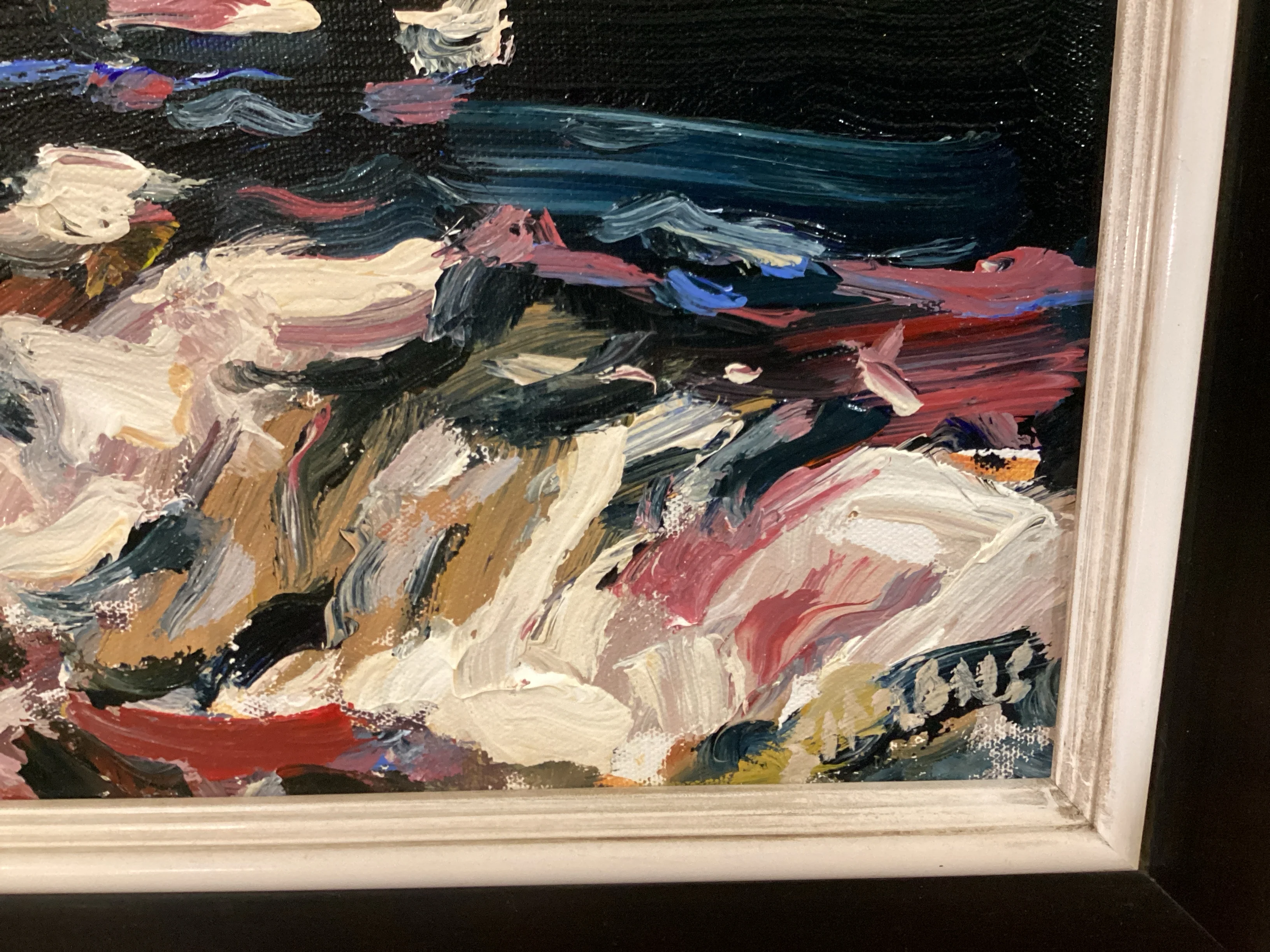 Brian Simons  "Dark Waters" Painting - Image 2