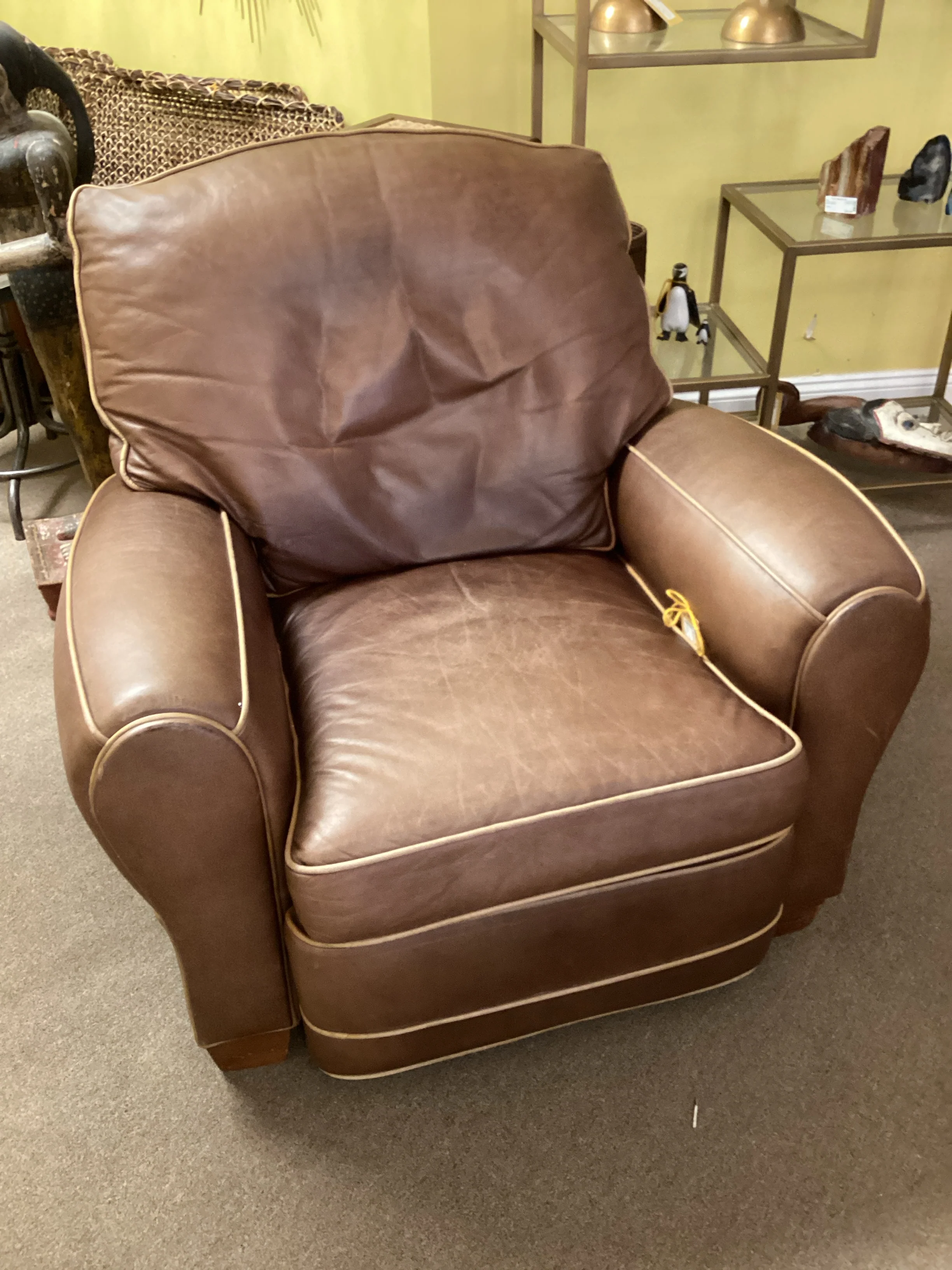 Brown Living Room Chair AS IS
