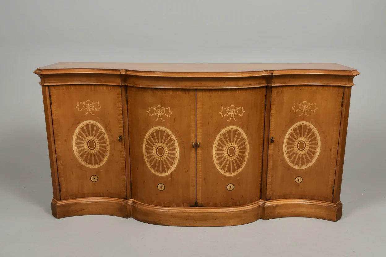 Century Side Board With Inlay
