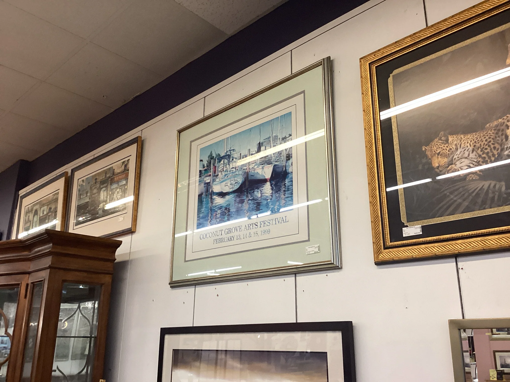 Coconut Grove Sailboats Print - Image 2