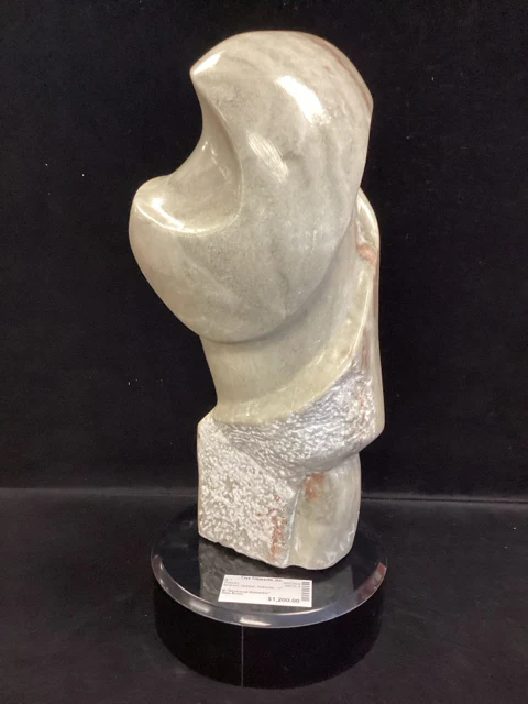 Dina Rossi "Sensuous Alabaster" Opaque Statue - Image 2