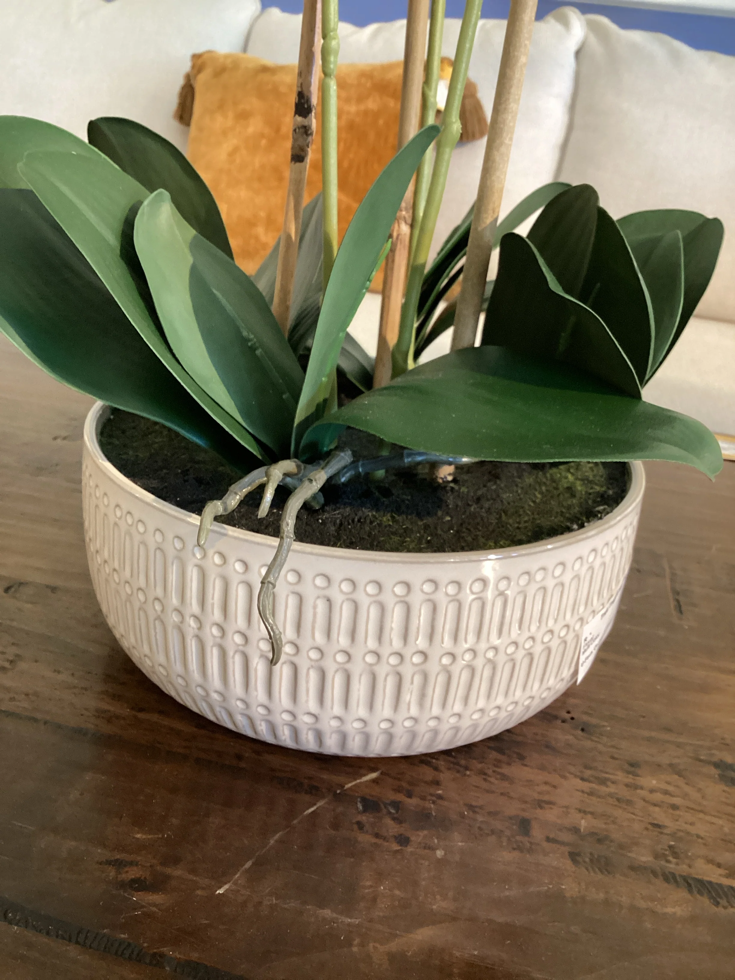 Faux Orchid in Vessel - Image 3