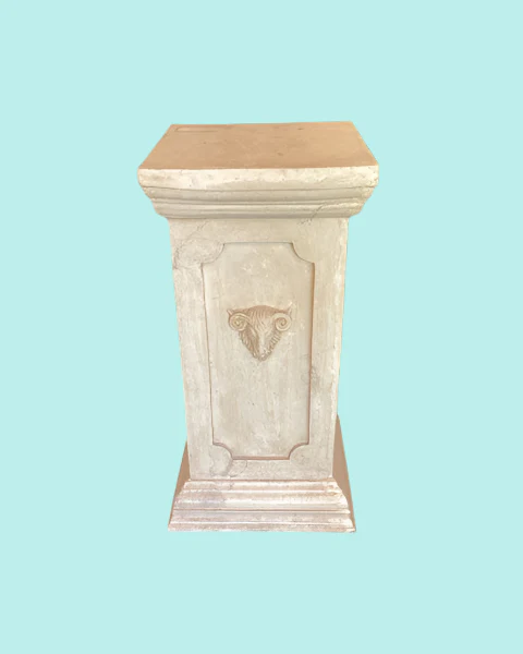 Faux Stone Pedestal