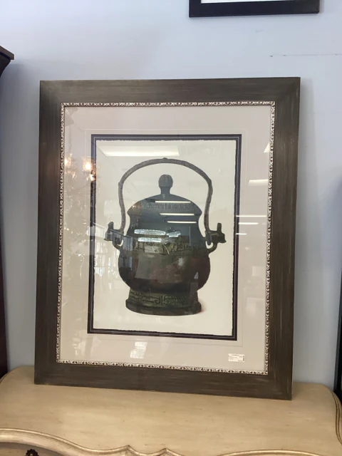 Framed Art Asian Urn
