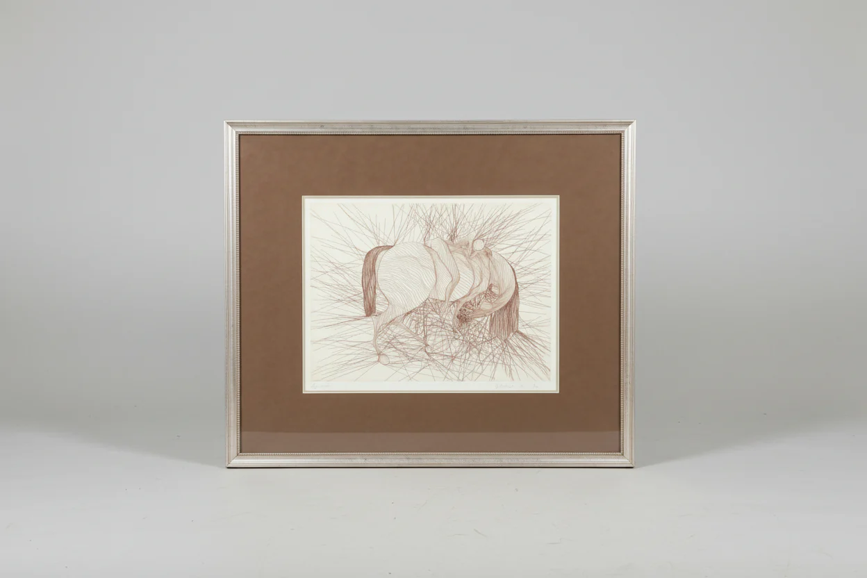 Framed Azoulay "Epuise I" Signed/Numbered