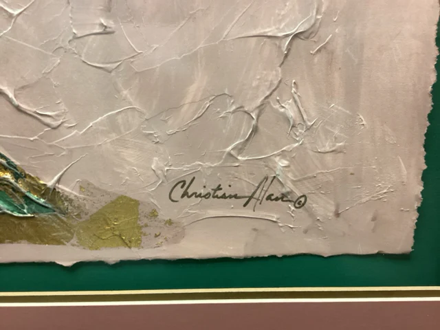 Framed Christian Alan Artwork - Image 2