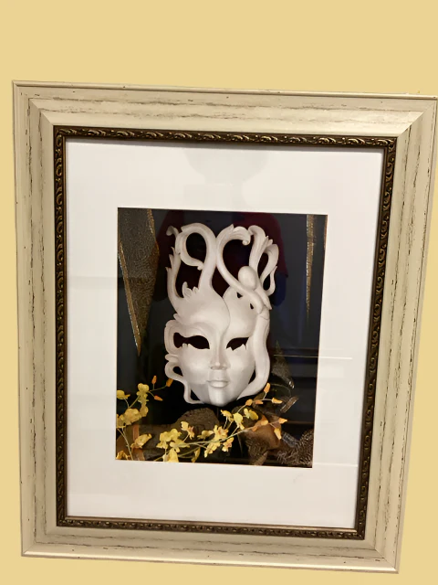 Framed Print Of Mask - Image 2