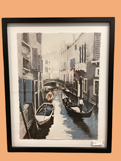 Framed Venicew Print