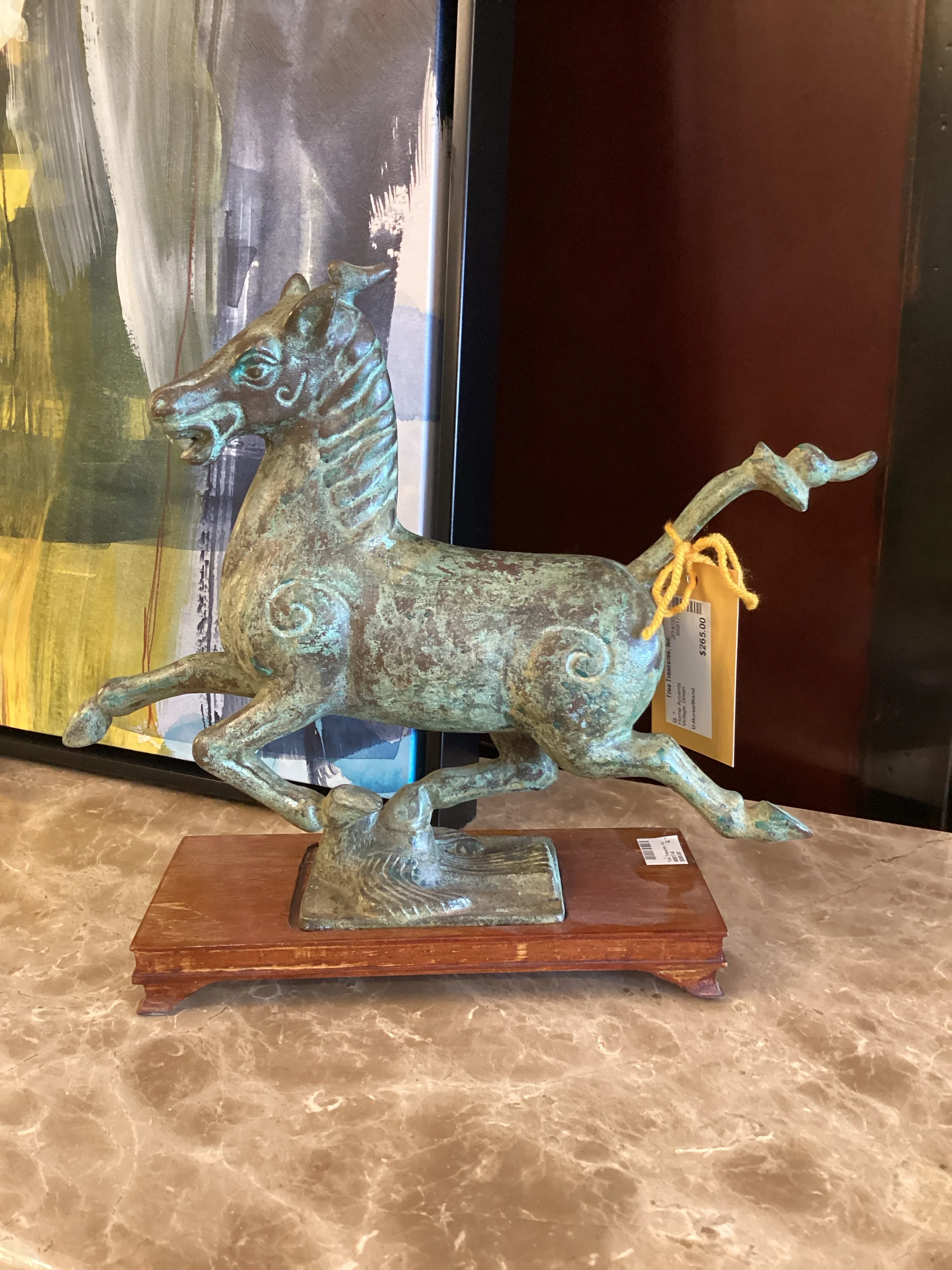Horse on Stand