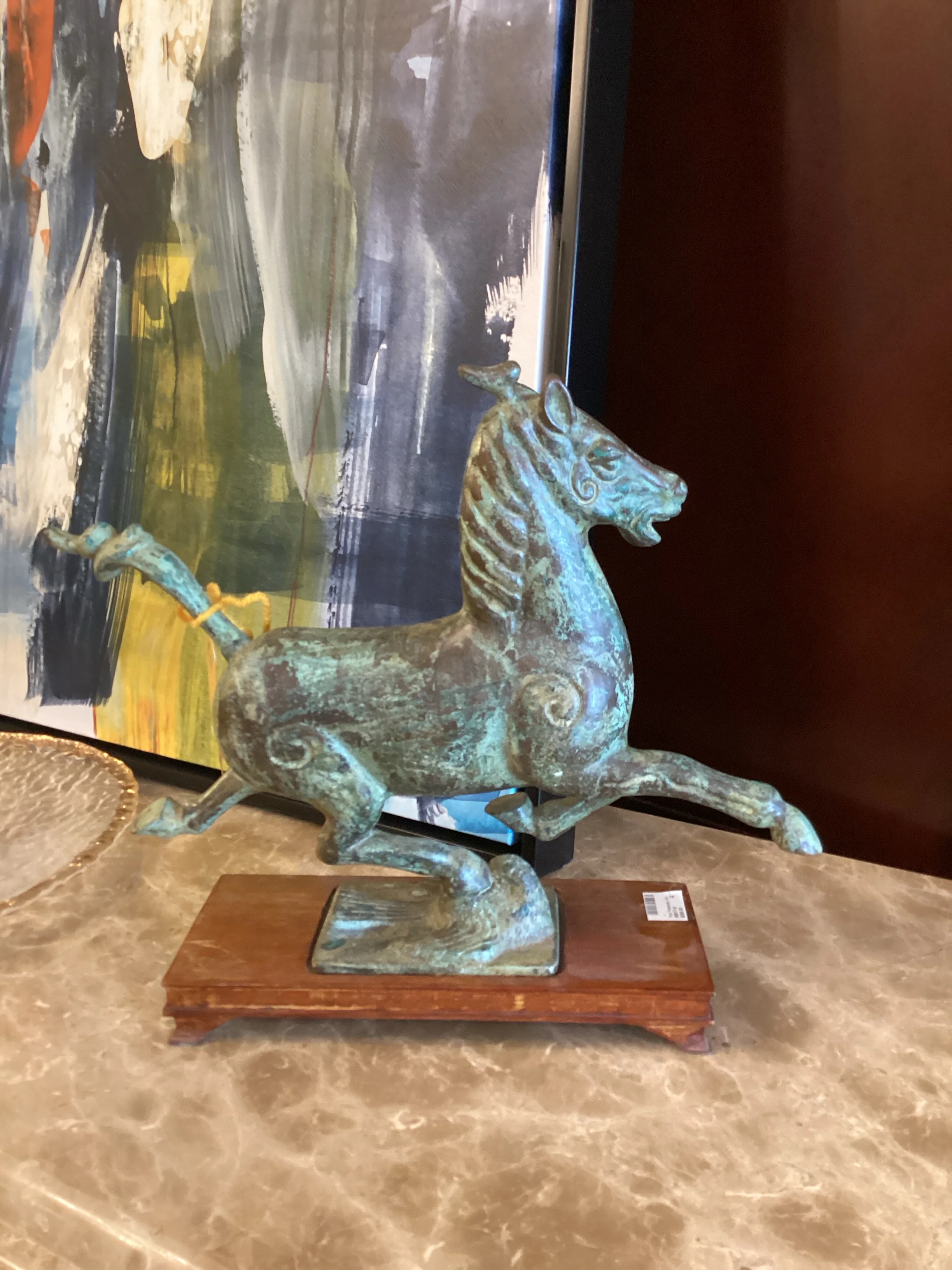 Horse on Stand - Image 2