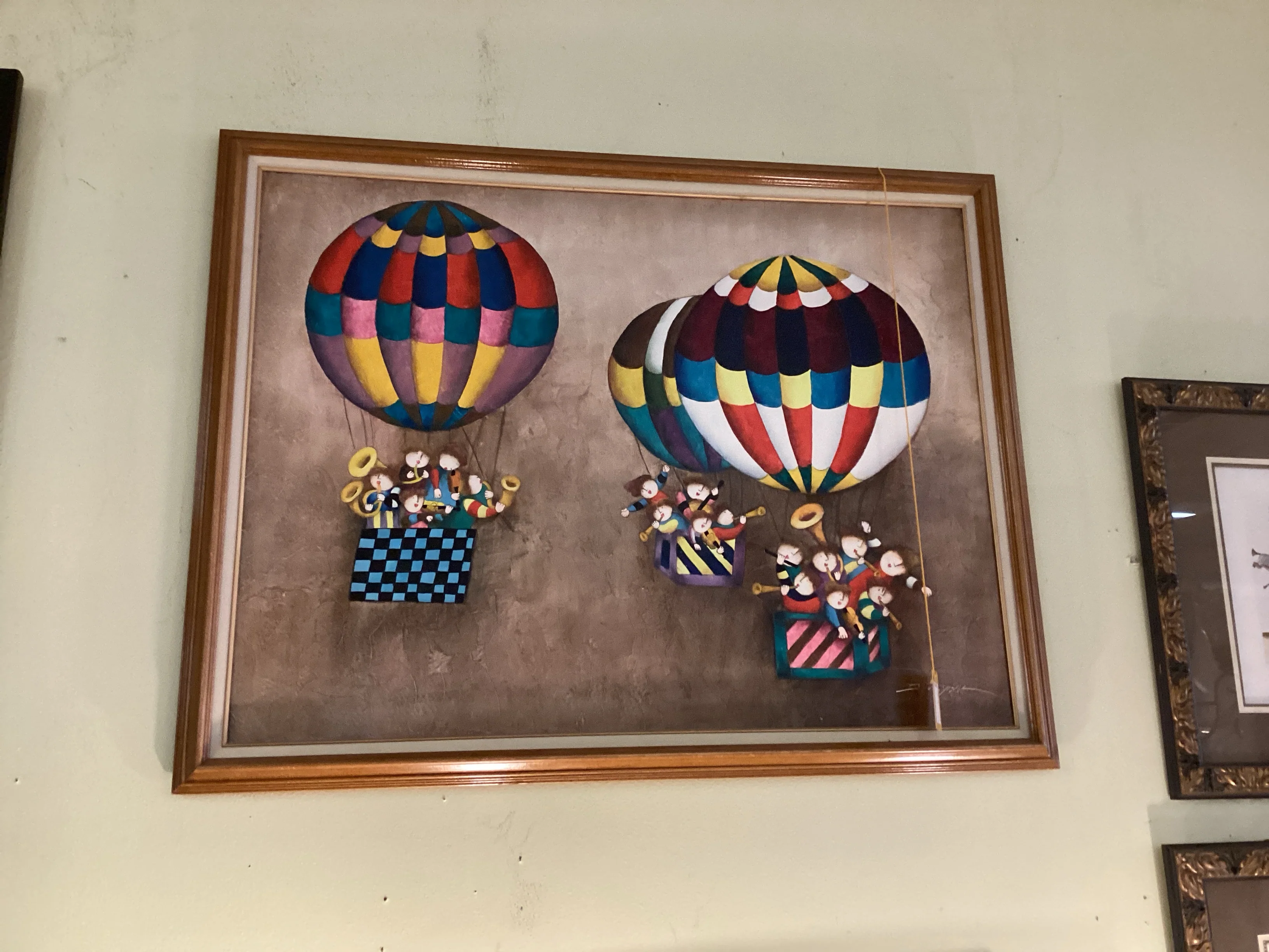Joyce Roybal Hot Air Balloon Painting - Image 2