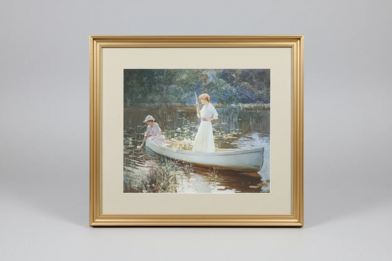 Ladies in Boat Print