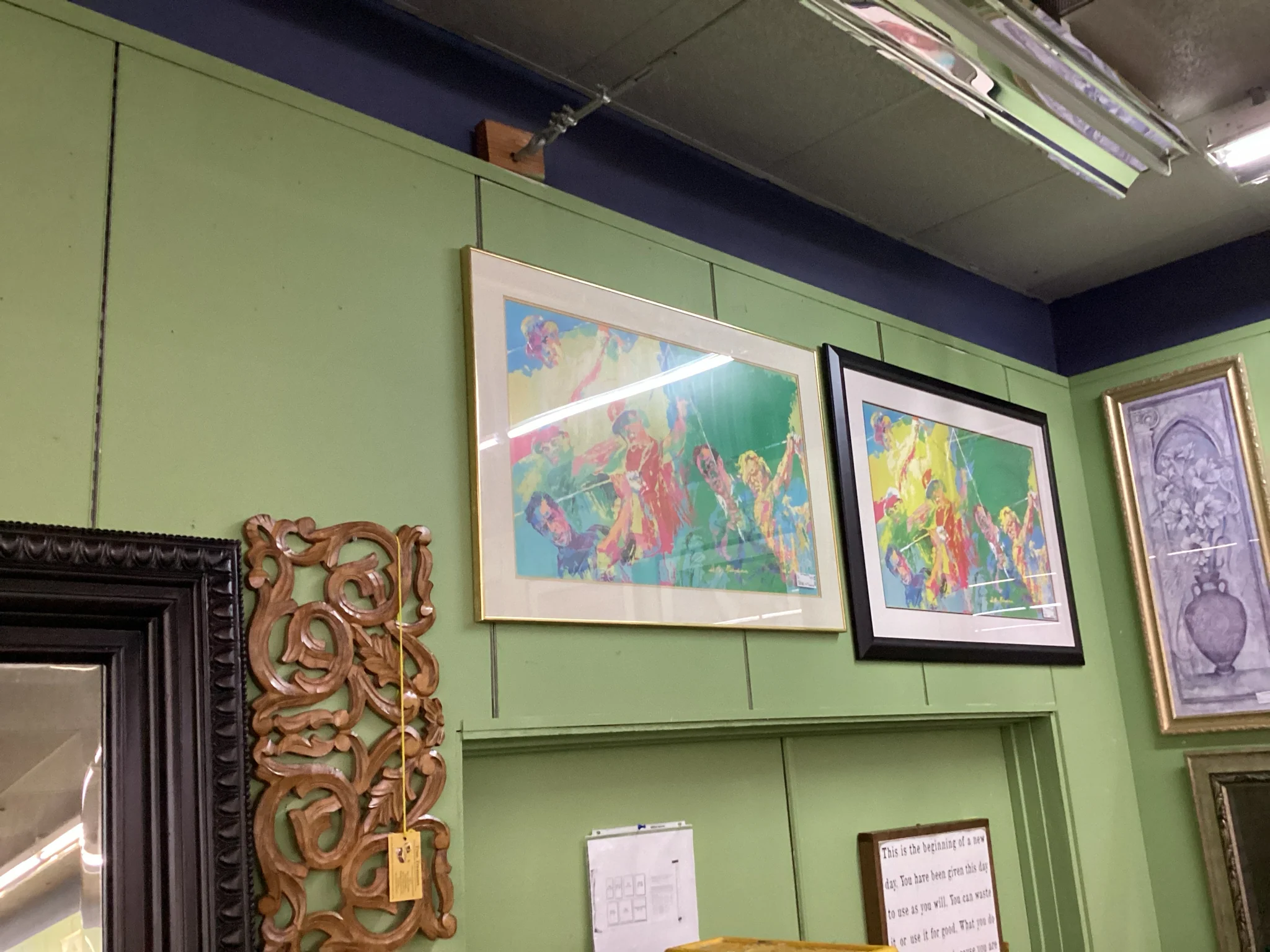 Leroy Neiman Golf Print - Image 2
