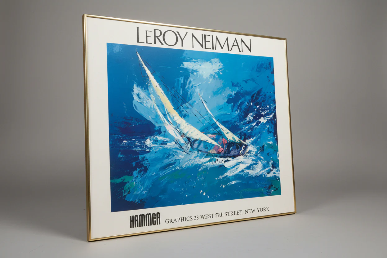 Leroy Neiman Sailboat Print