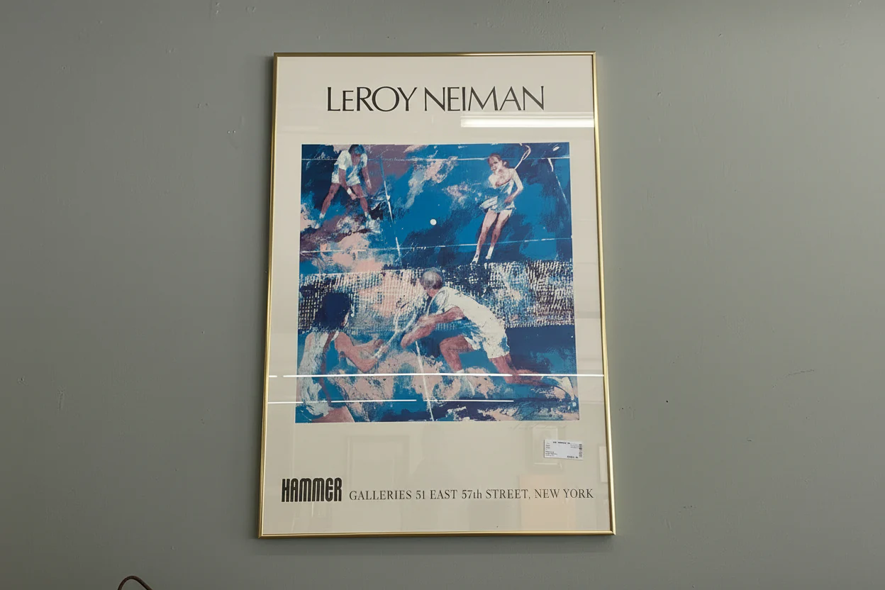 Leroy Neiman Tennis Print