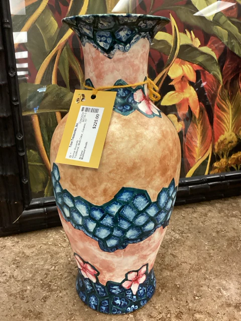 Maitland Hand Painted Accent Vase - Image 2