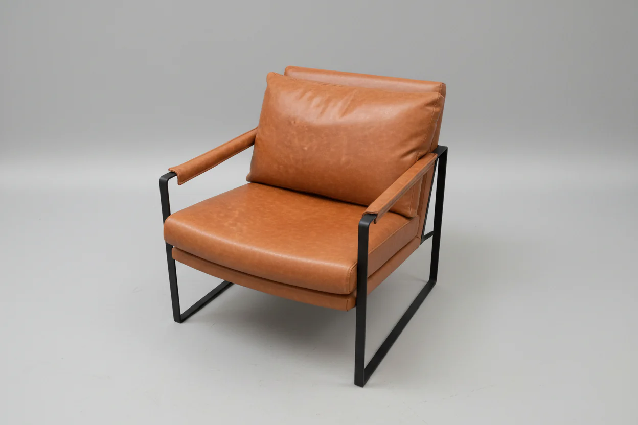 Pair Brown Chairs
