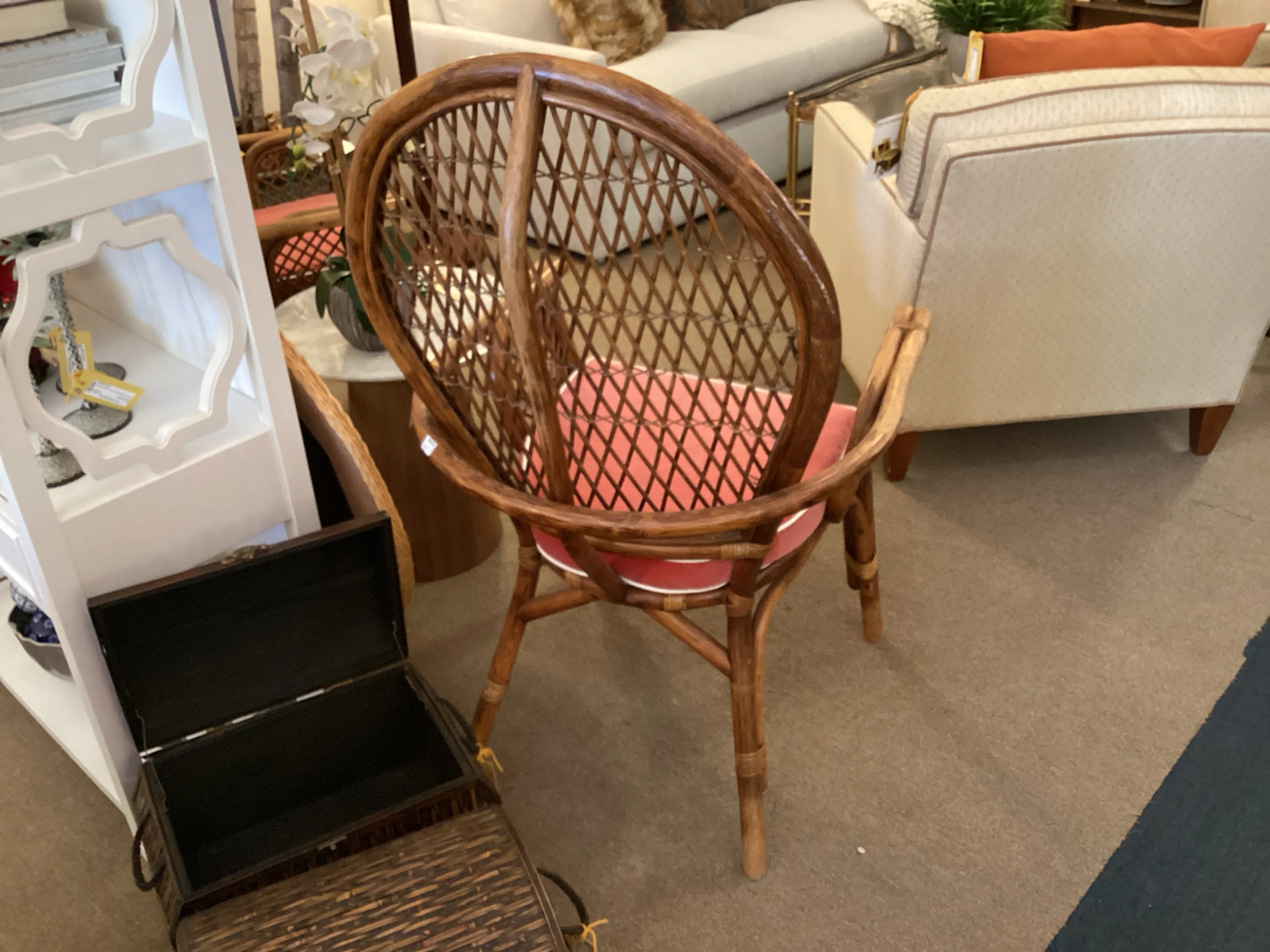 Pair Rattan Chair - Image 3