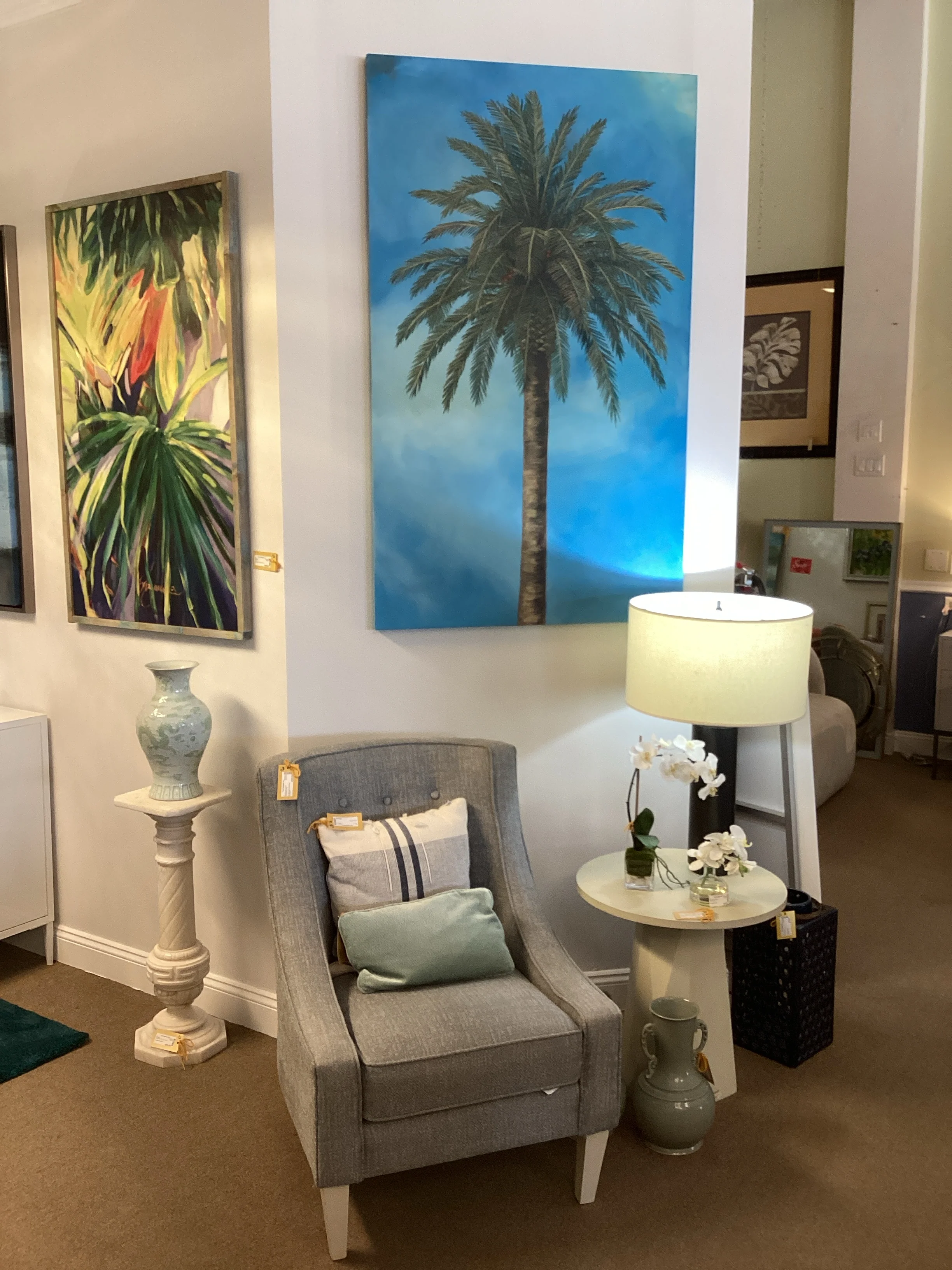 Palm Tree Canvas - Image 2