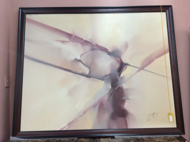 Purple Abstract Print - Image 2