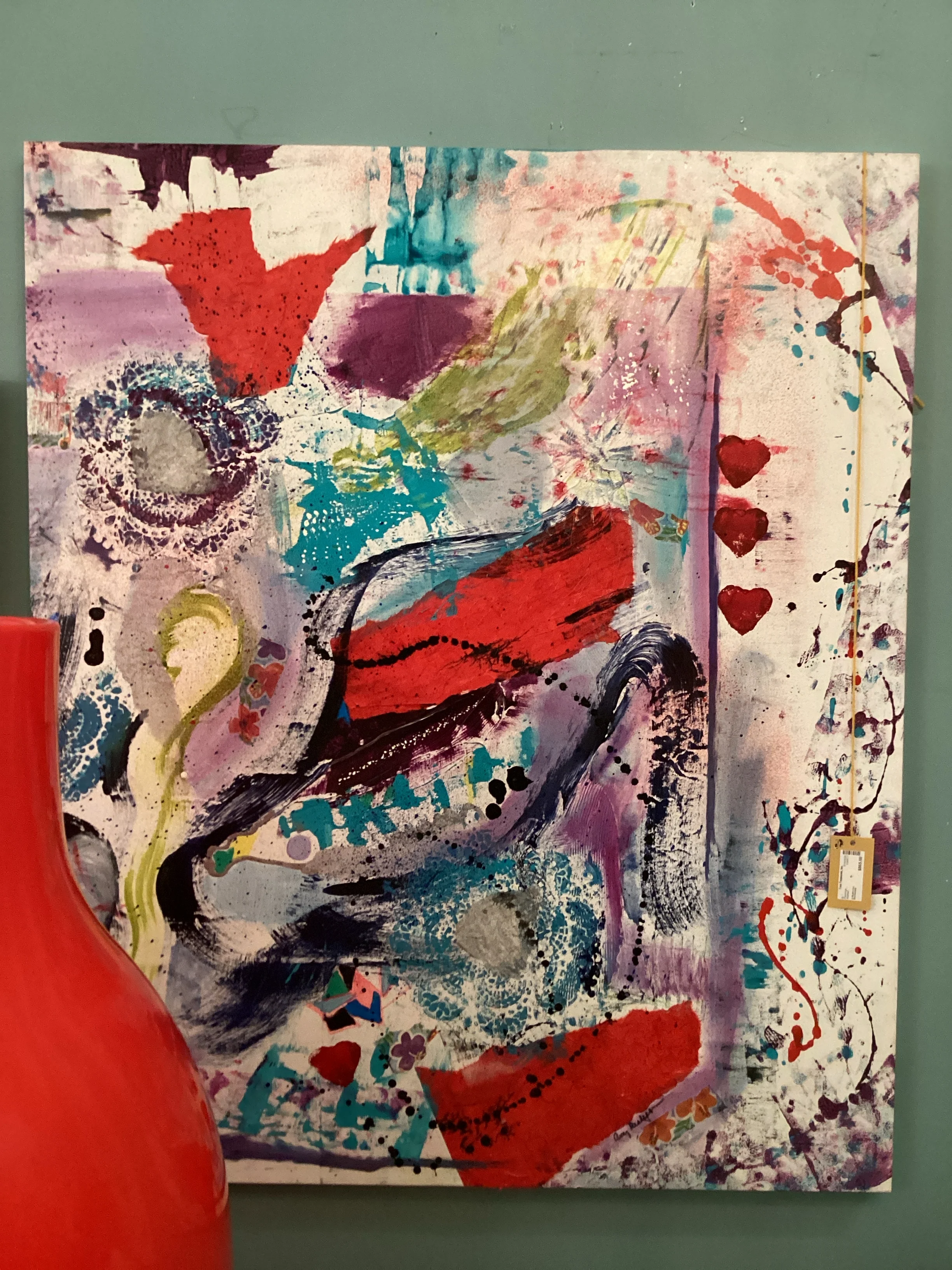 Rechevsky Multicolor Painting - Image 3