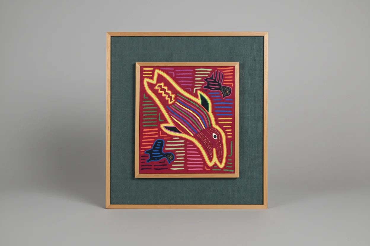 Red Fish Print