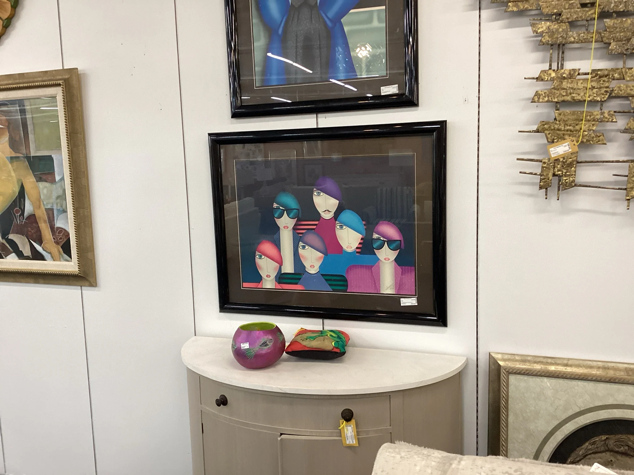 Robin Morris "Francois And A Few Friends" Print - Image 2