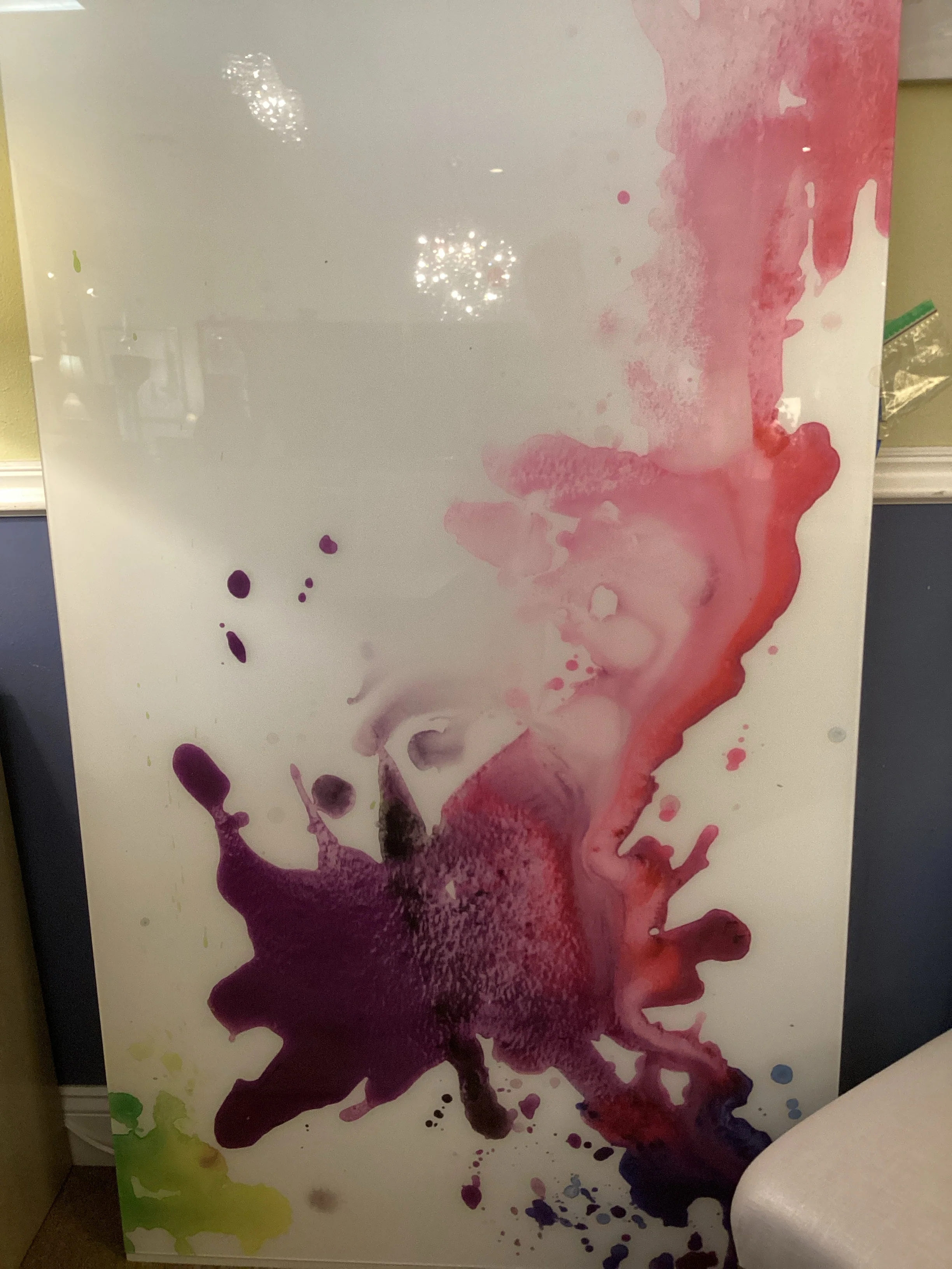 Set of 3 Custom Abstracts on Acrylic - Image 4