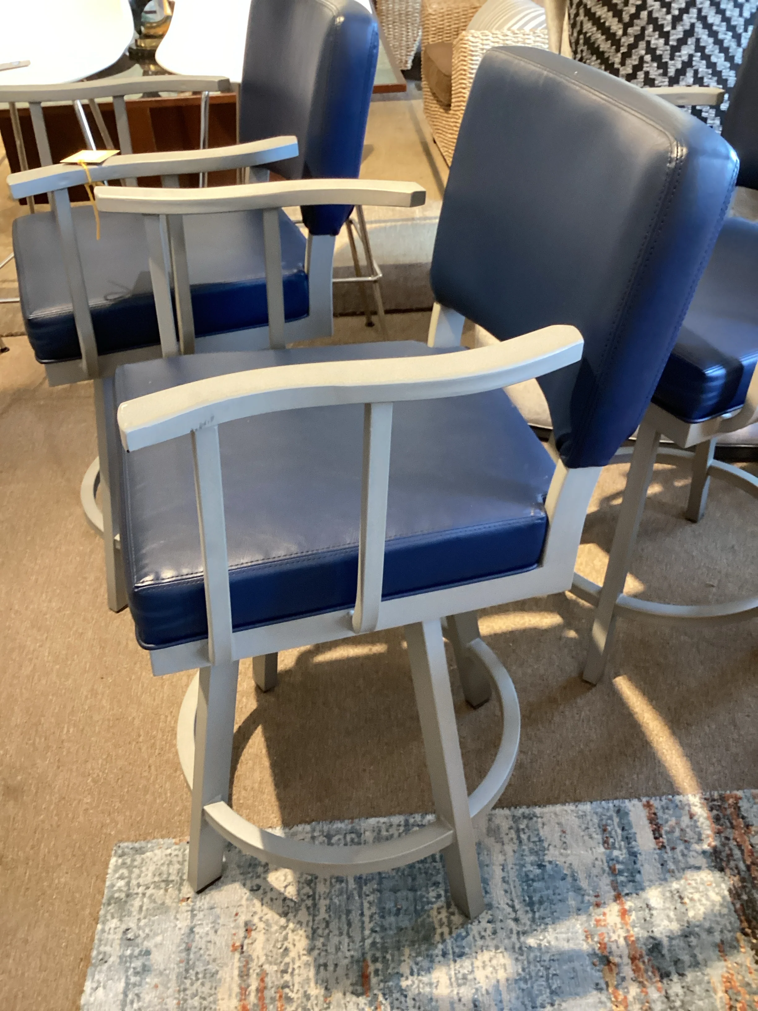 Set of Three Dinettes Unlimited Barstools - Image 2