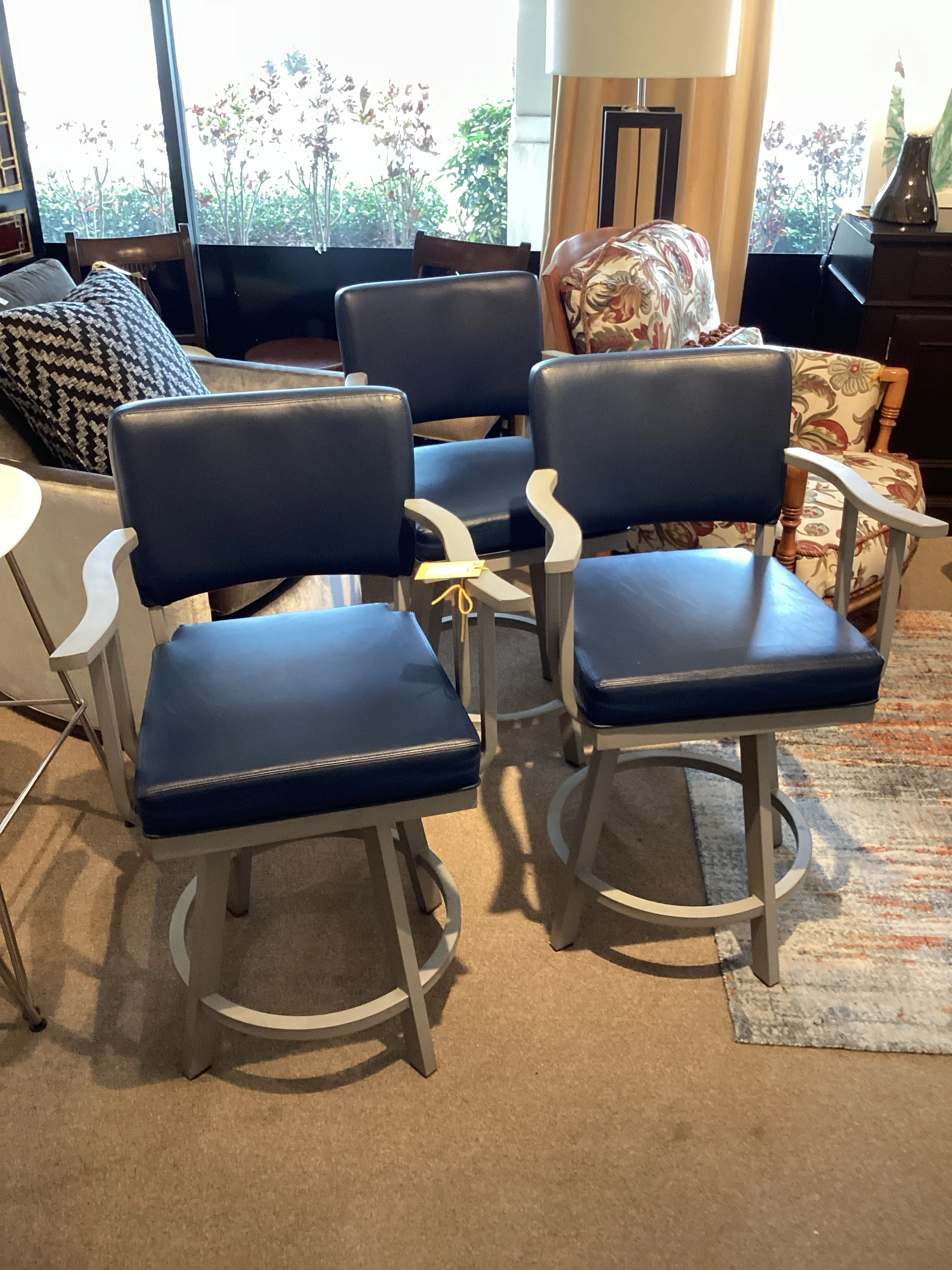 Set of Three Dinettes Unlimited Barstools - Image 3
