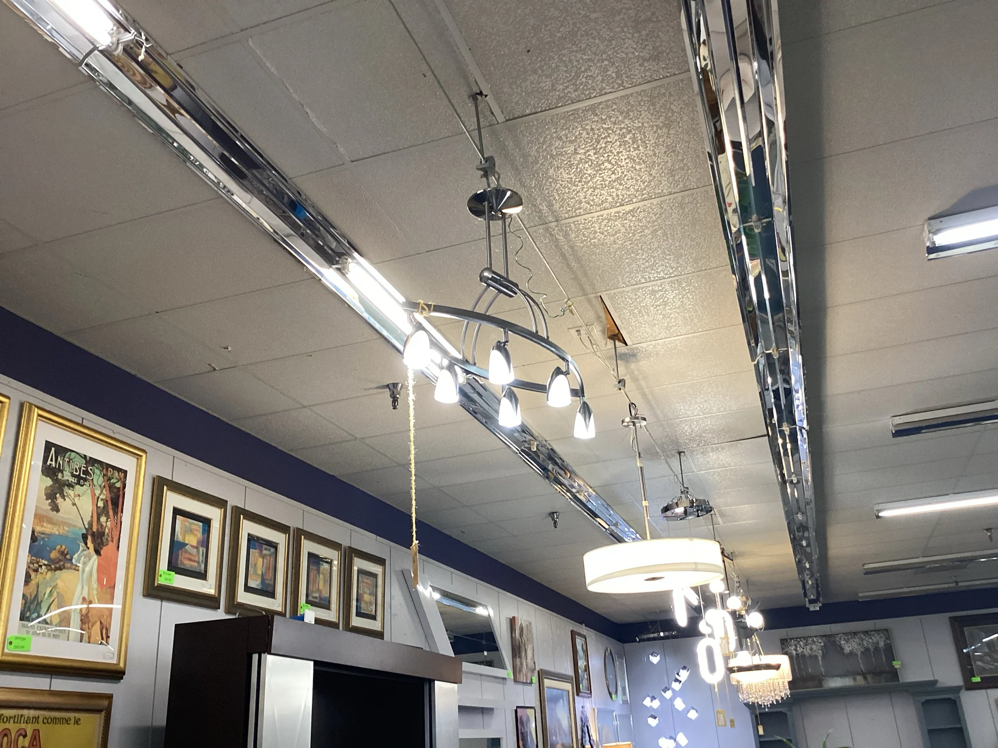 Silver Chandelier - Image 2