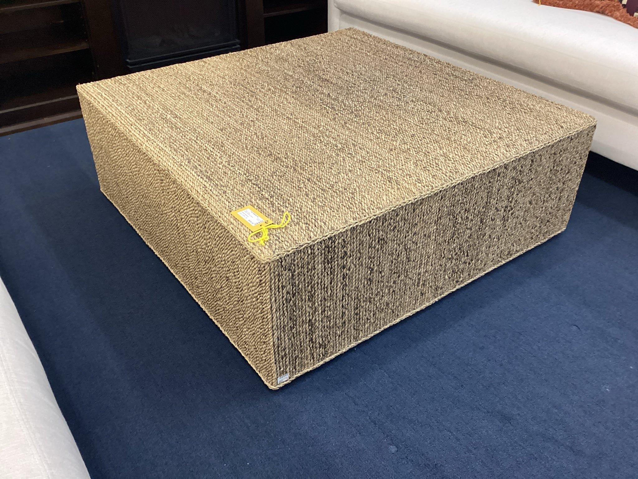 Square Seagrass Coffee Table - Image 2