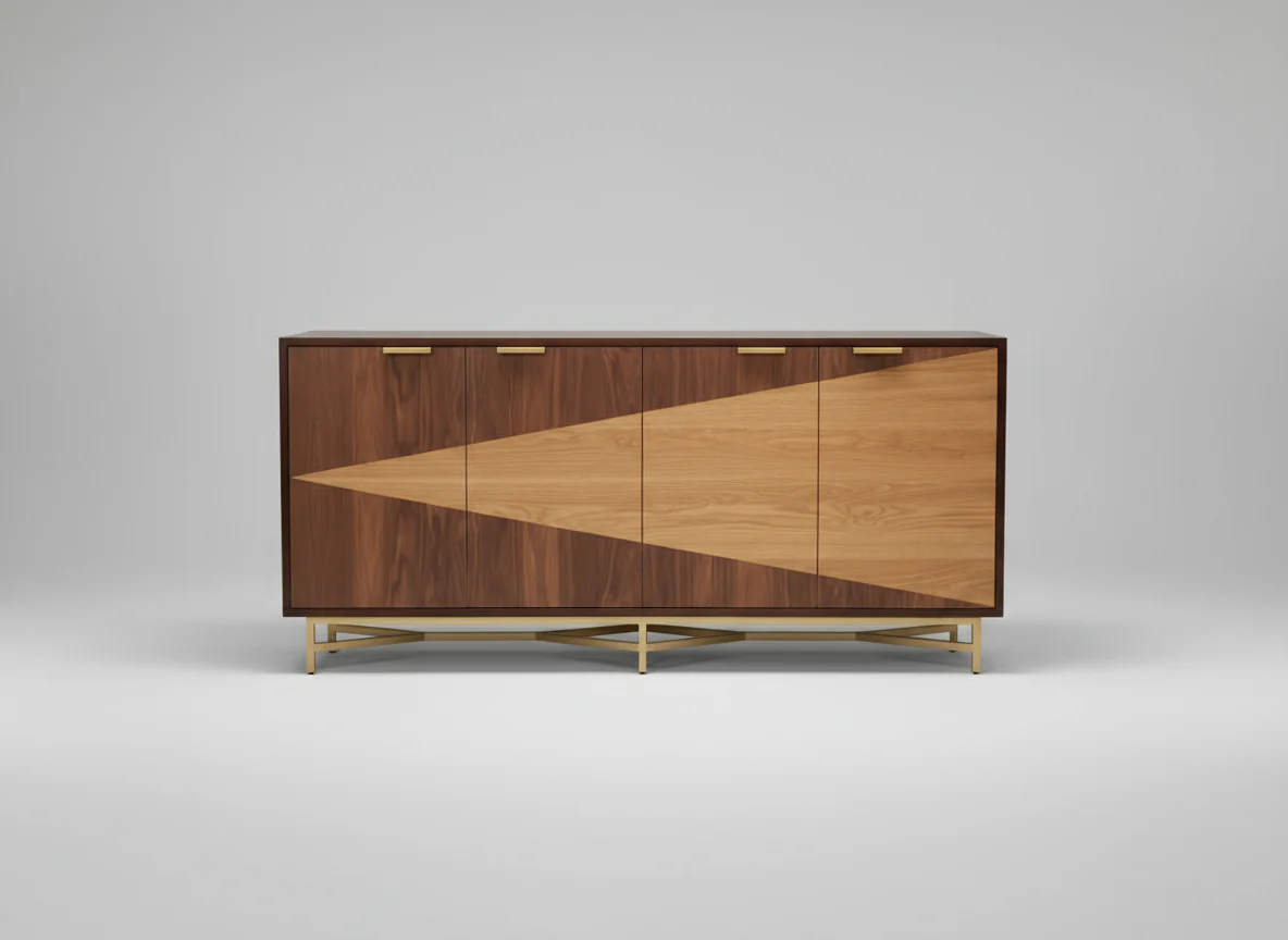 Stylecraft Buffet Four Door With Inlay
