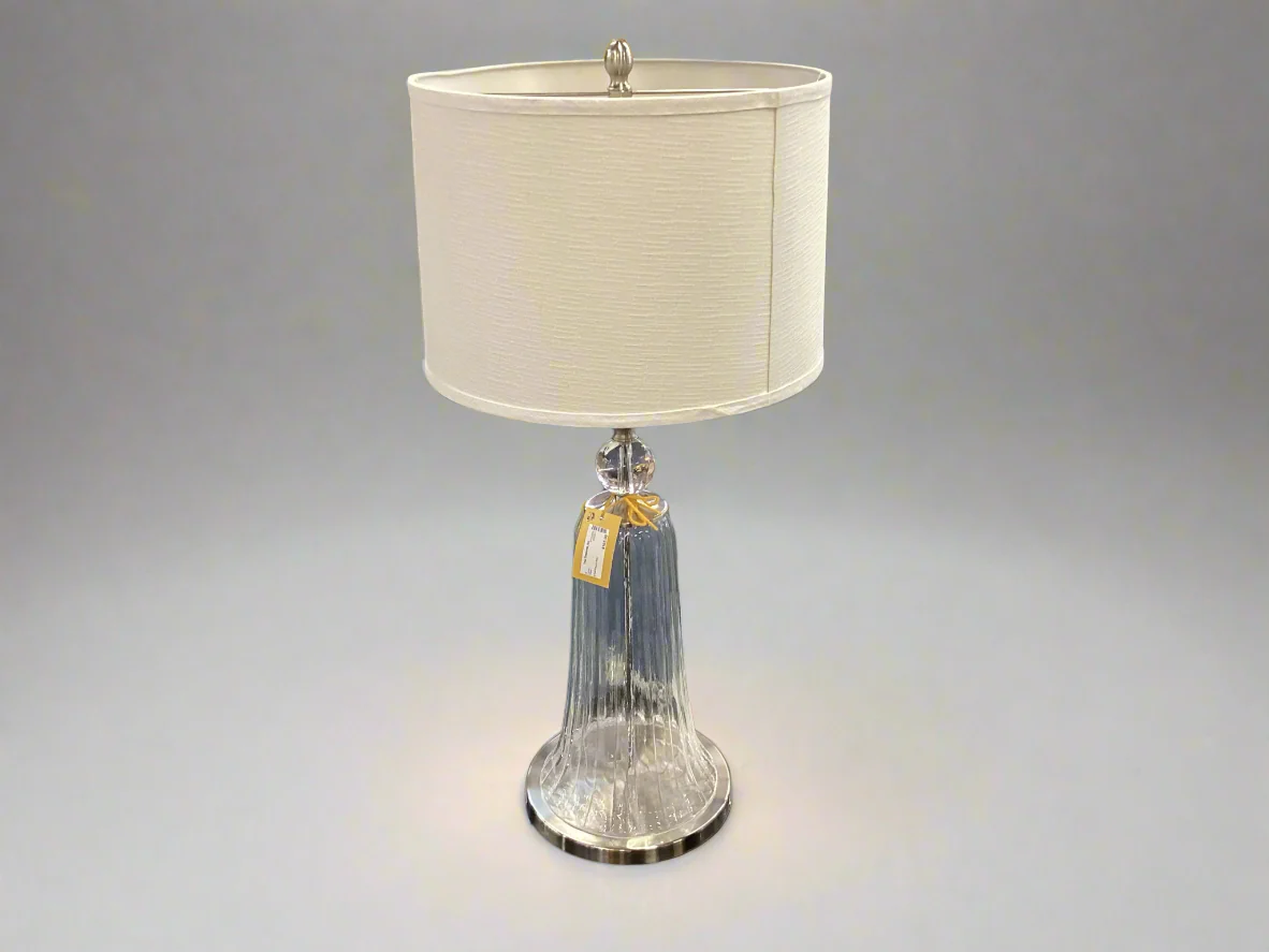 Tall Glass Lamp