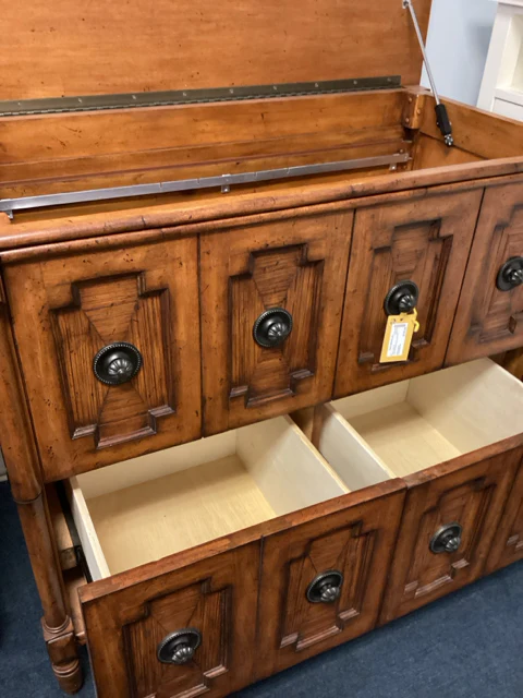 Tommy Bahama Lift Top 2-Drawer File Cabinet - Image 3