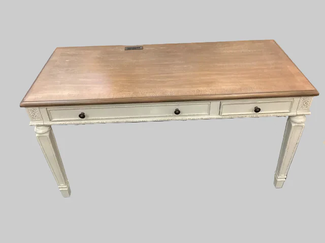 Transitional One Drawer Desk - Image 2
