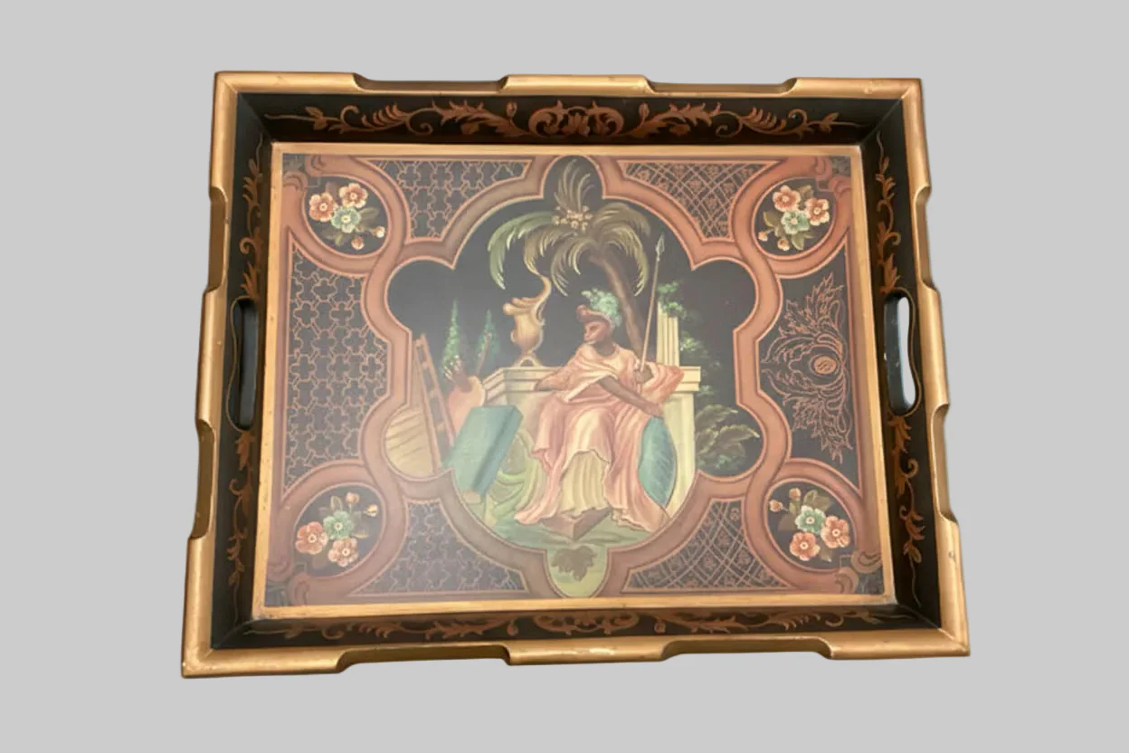 Tray Style Table Chinoiserie - Image 2