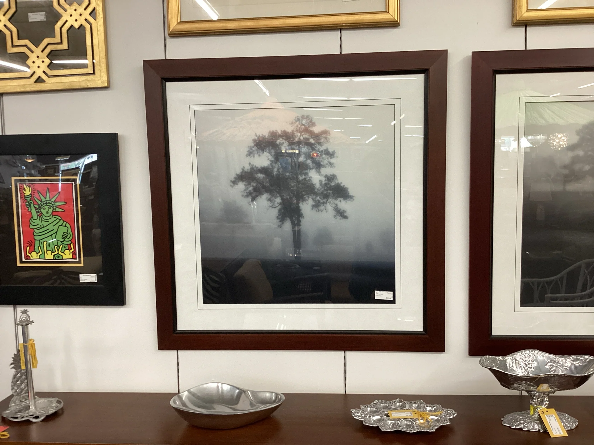 Trees In Fog Print - Image 2
