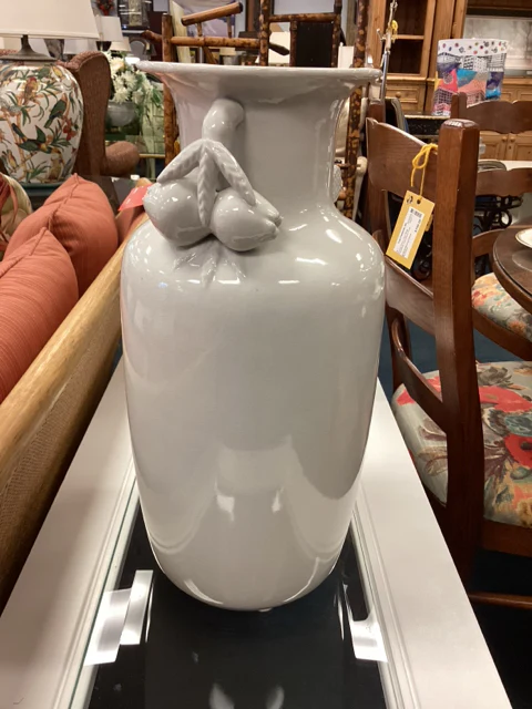 Vintage Blanc de Chine Vase - Image 2