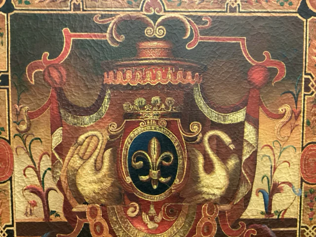 Vintage Handpainted Wall Panel - Image 2