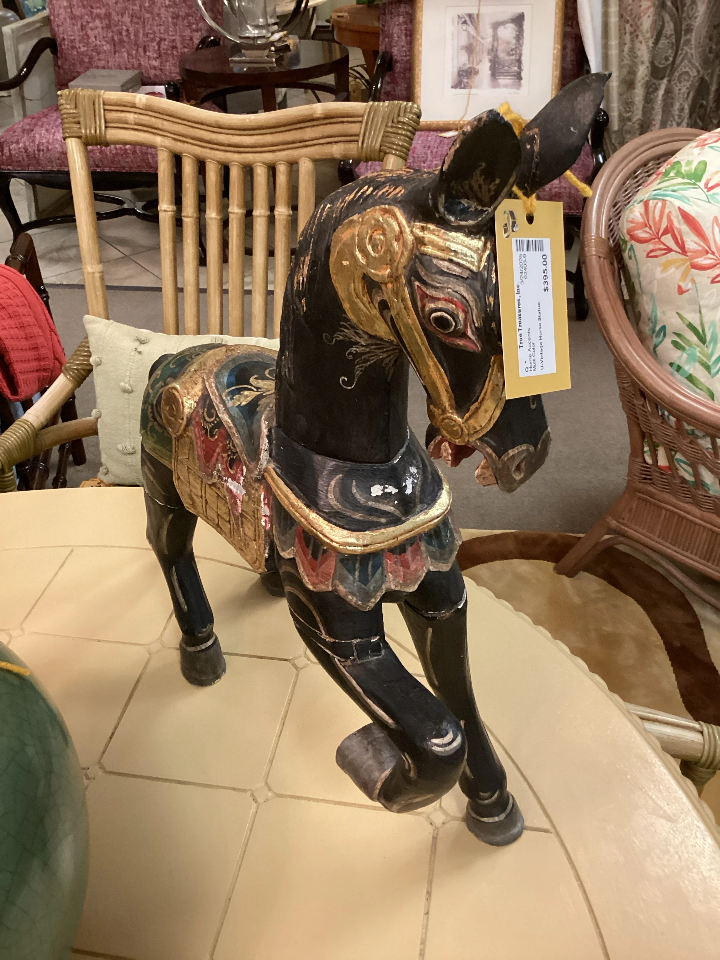 Vintage Horse Statue - Image 2