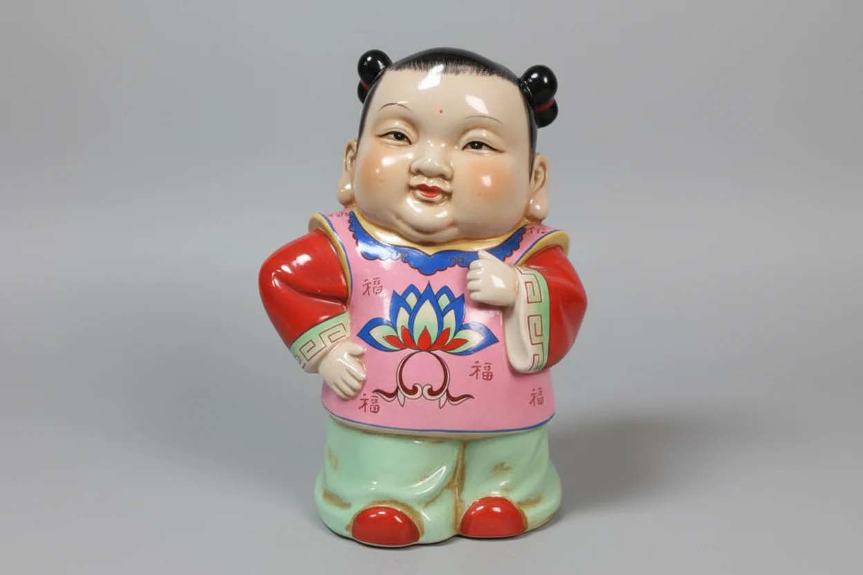 Vintage Lucky Boy Figurine